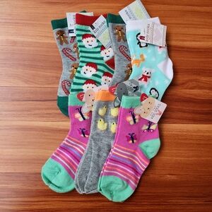 Kids' Festive Socks Collection - Multicolor